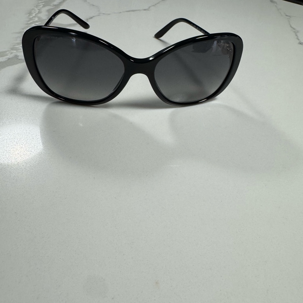 Versace Ve 403 Black Oversized Sunglasses